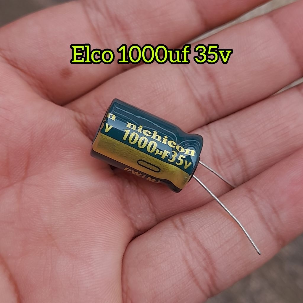 elco 1000uf 35v elco capacitor 1000 uf 35 volt elko