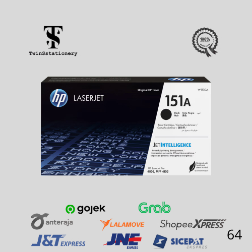 TONER CARTRIDGE HP LASERJET 151A W1510A BLACK