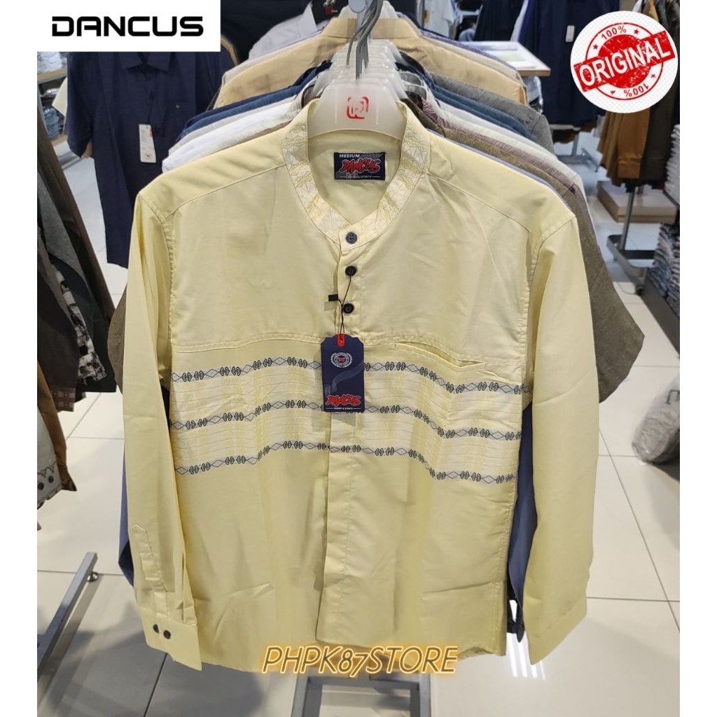 DANCUS KEMEJA KOKO PANJANG PRIA ORIGINAL PREMIUM