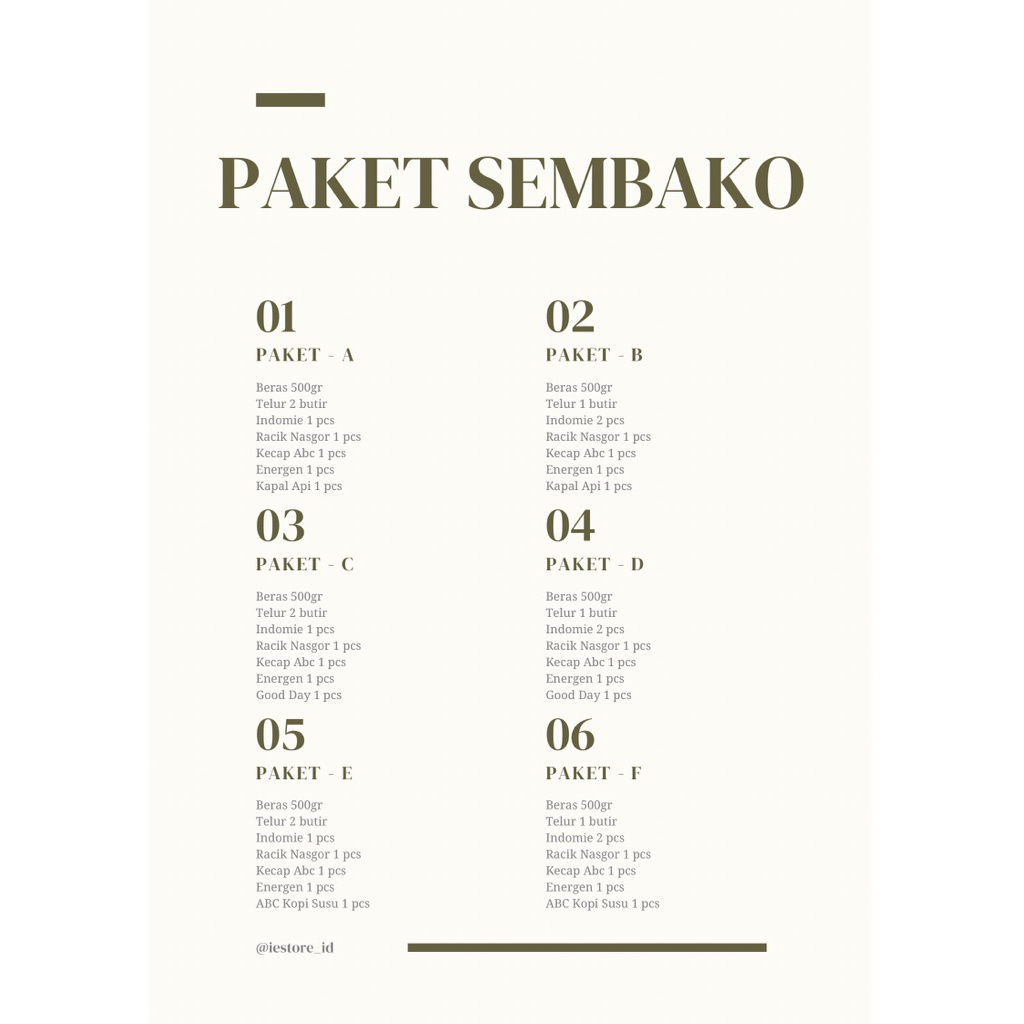 PAKET SEMBAKO STANDING POUCH SEMBAKO MINI SEMBAKO HEMAT JUMAT BERKAH SUMBANGAN SEDEKAH BANSOS TAHLIL