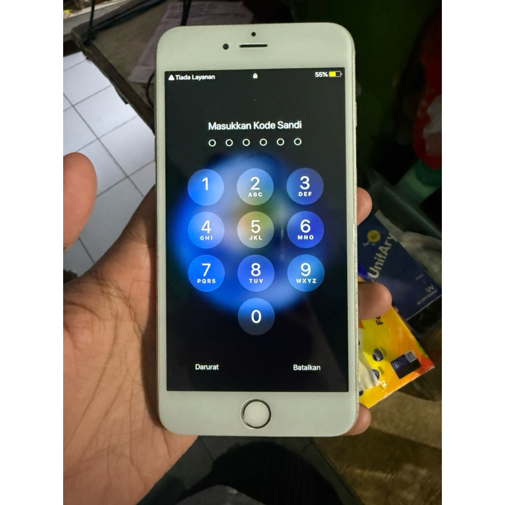 iphone 6+ 64gb Pascode