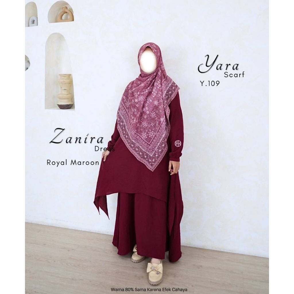Gamis Zanira by Pelangi hijab PH