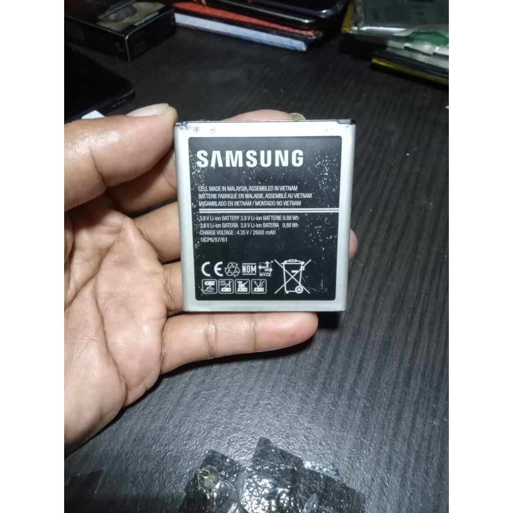 BATRE SAMSUNG Galaxy J2 PRIME ORI COPOTAN
