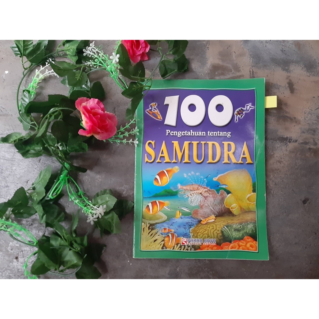 Buku 100 Pengetahuan tentang Samudra buku anak bekas second