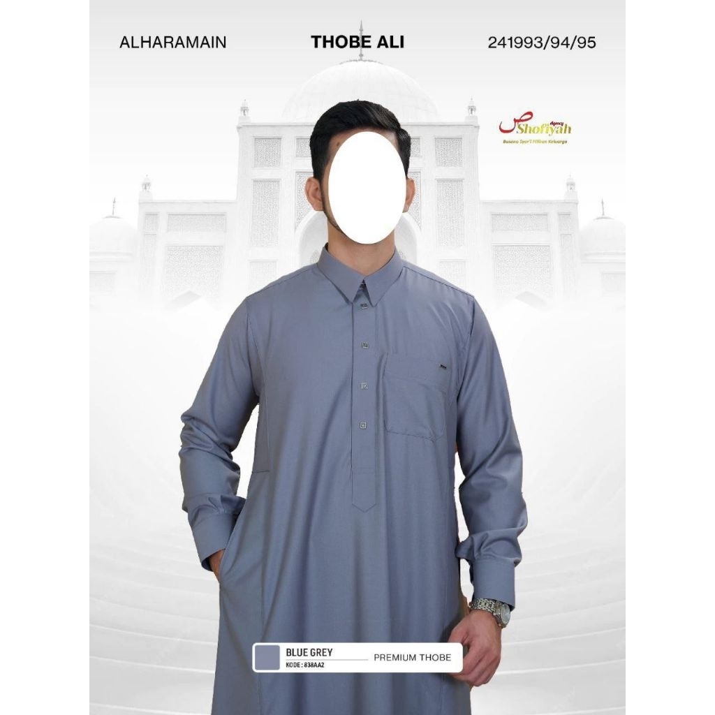 THOBE ALI AL HARAMAIN SERIES SEMI WOLL JUBAH DEWASA