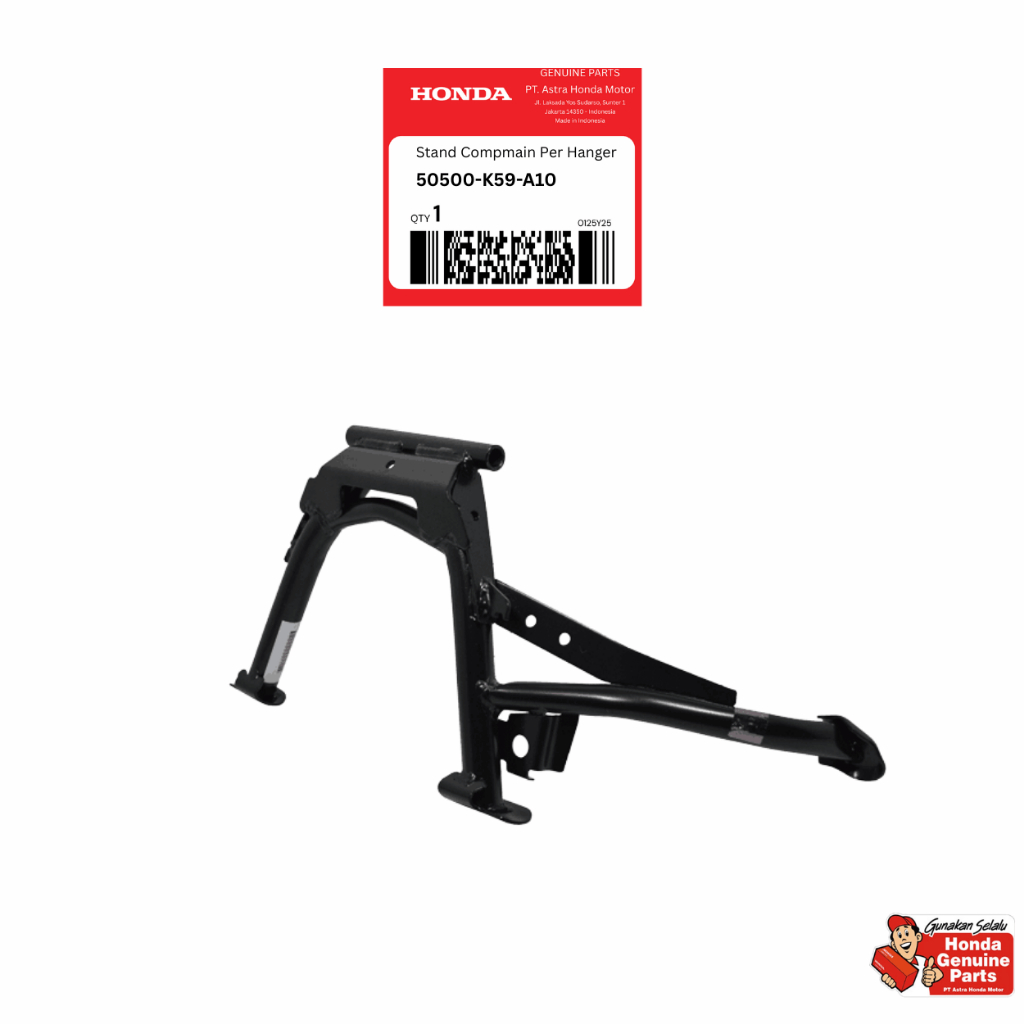 50500-K59-A10 5050B-K59-A10 Standar Tengah Honda Vario 150 K59 Vario 125 Esp