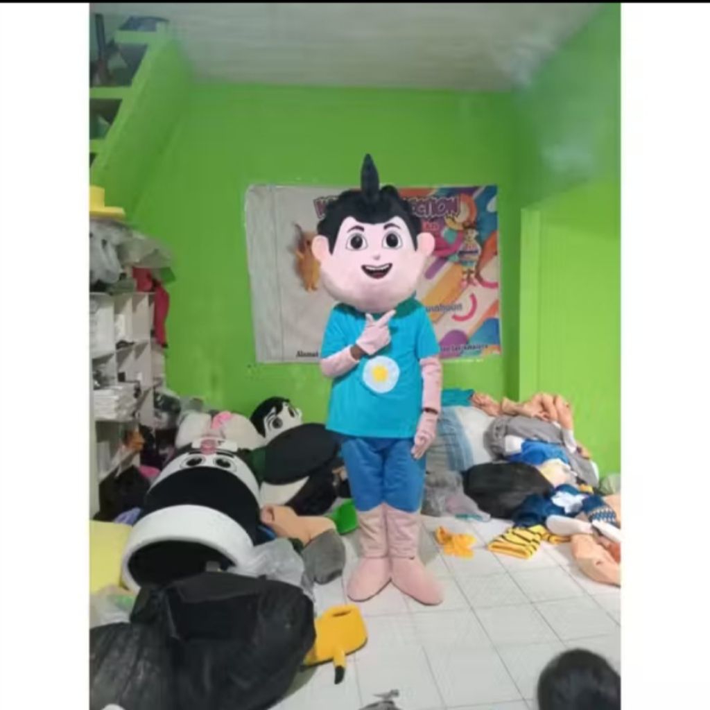 kostum badut karakter don jumbo