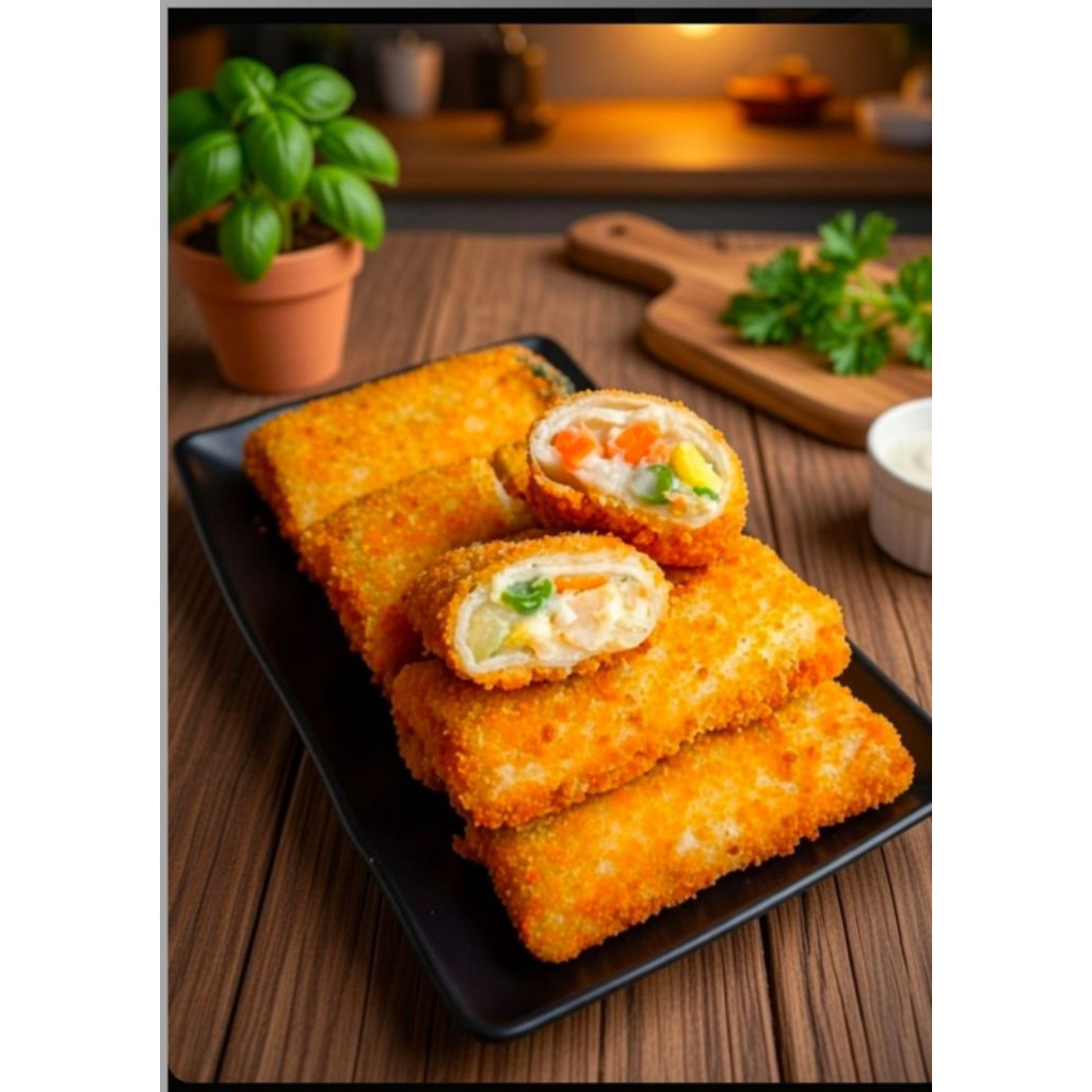 RISOLES RAGOUT AYAM SPESIAL, UDANG, SAYUR HOMEMADE, HALAL ISI 5