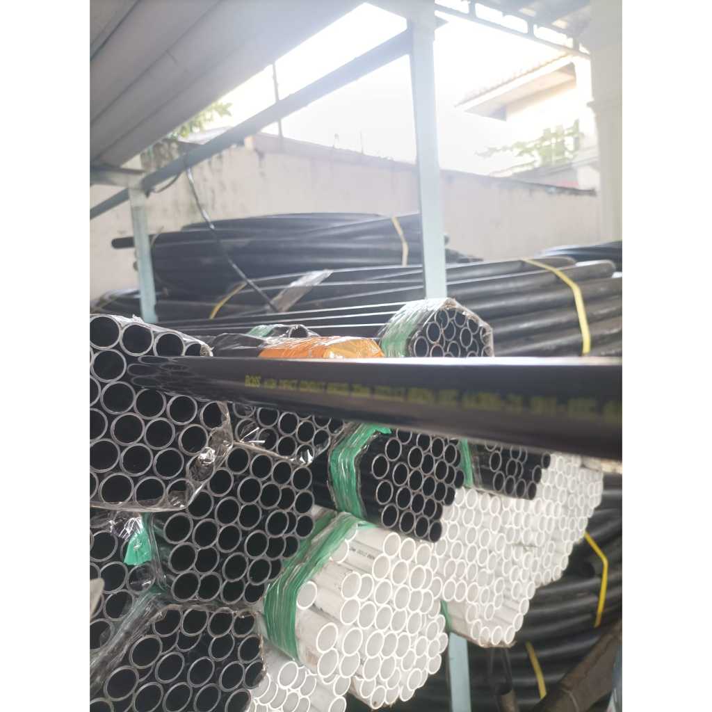 Pipa Conduit 20mm Boss / Pipa Listrik 20mm Boss / Pipa Conduit Hitam Boss 20mm