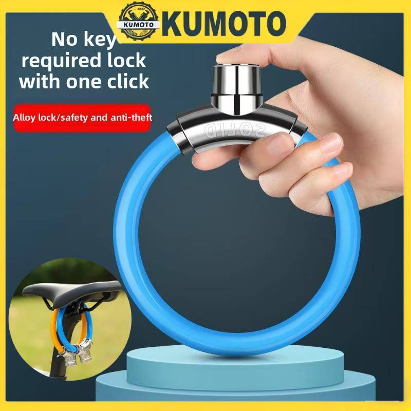 Kunci Cincin Sepeda Anti Maling Kunci Rantai Sepeda Tahan Air Kunci Sepeda Gunung Anti Geser Gembok 