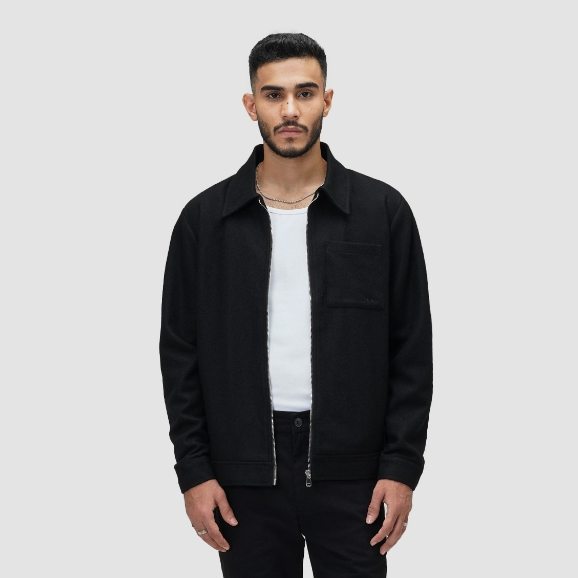 CELCIUS Cashmere Wool Jacket I31000413C Hitam