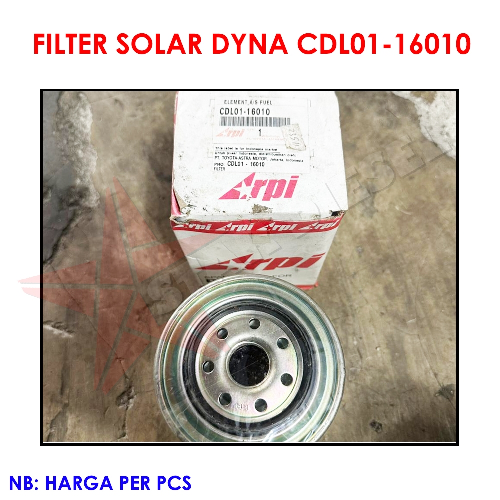 FILTER SOLAR DYNA CDL01-16010 FUEL FILTER SARINGAN SOLAR DYNA