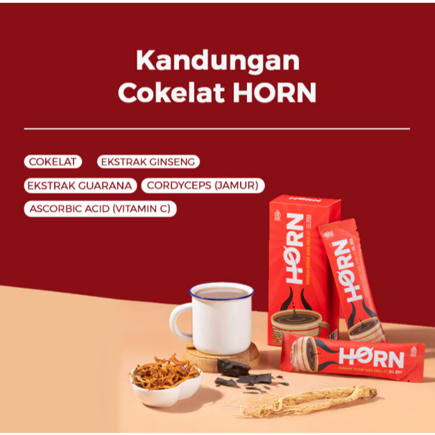 HORN Dr Boyke Coklat Minuman Rasa Cokelat