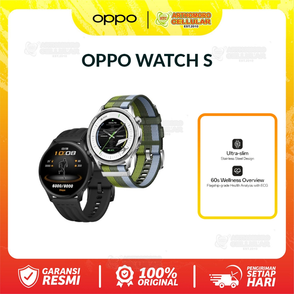 OPPO WATCH S - GARANSI RESMI
