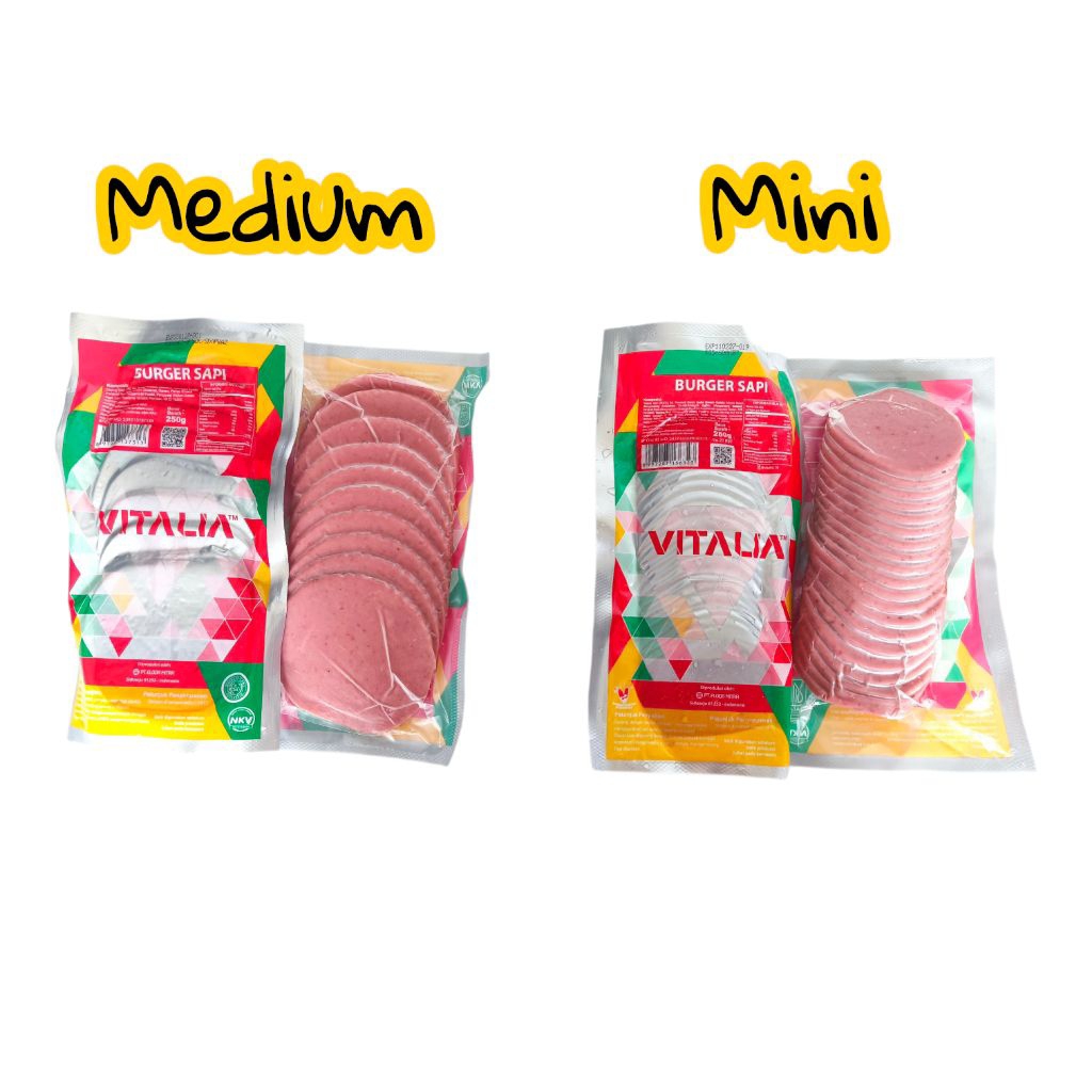 VITALIA Burger Sapi