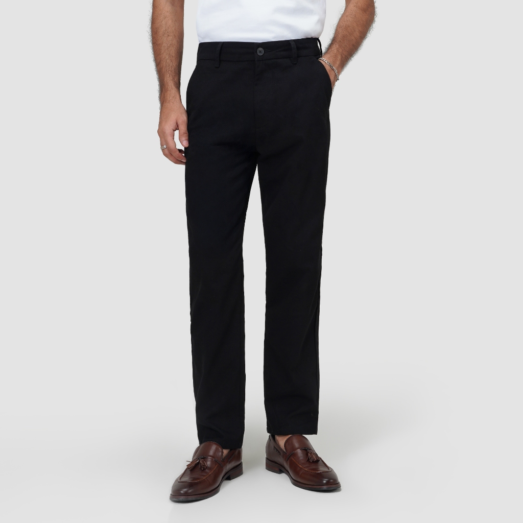 CELCIUS Celana Chinos Panjang Slim Fit L03000720C Hitam