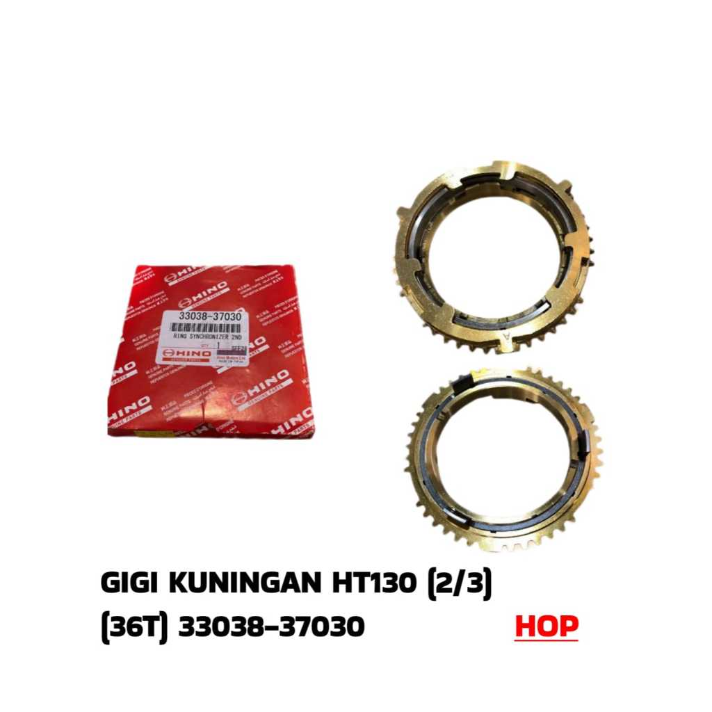 GIGI KUNINGAN HT130 (2/3) 36T 33038-37030 HOP