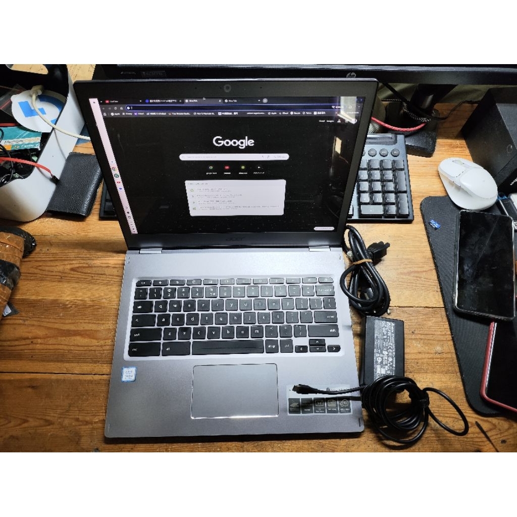 Acer Chromebook 13 cp713 i5 8250u ram 8gb ddr4 LCD qhd 2k battery awet high end