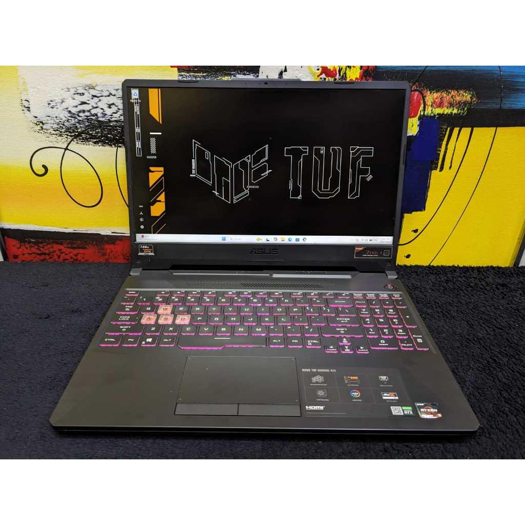 Laptop Gaming Asus TUF A15 AMD Ryzen 9 4900H 8/512 RTX 2060 6GB 144Hz