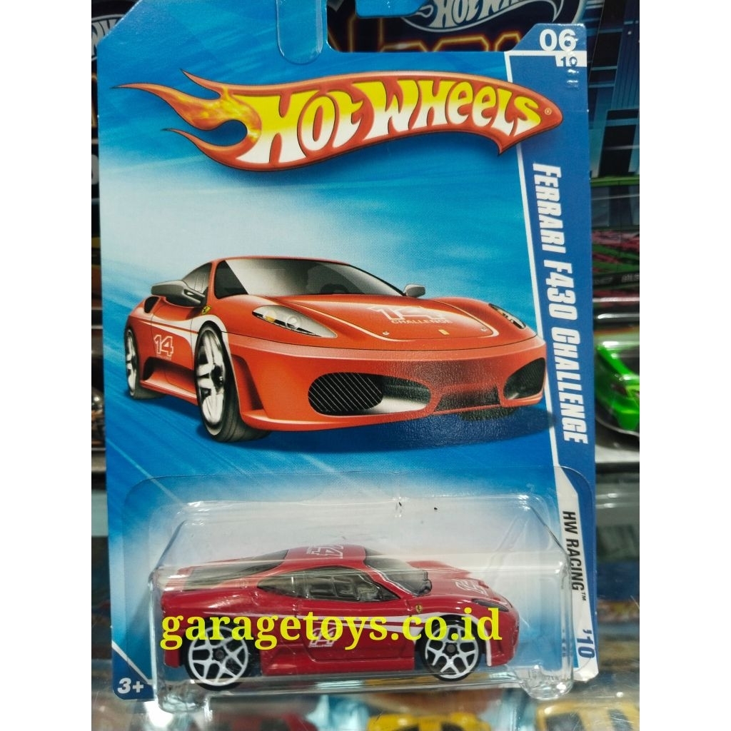 Hotwheels 1:64 Diecast Ferrari F430 Challenge