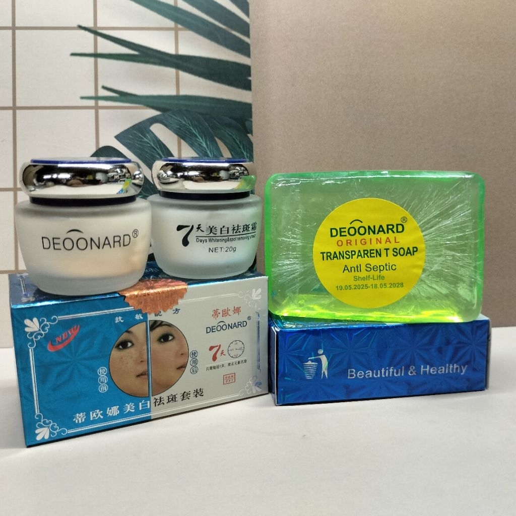 PAKET DEOONARD SET ACNE PEMBERSIH FLEK ( DEOONARD SET + SABUN ) ORIGINAL