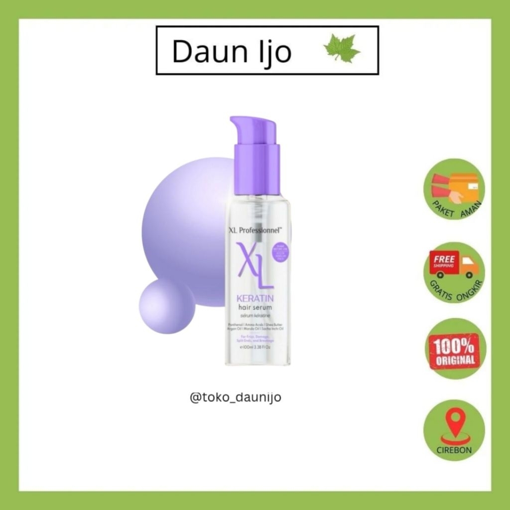 Xl Keratin Hair Serum 100 ml