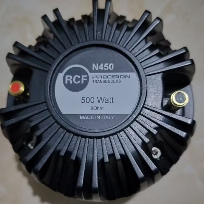 Driver Tweeter RCF N-450 N450 Driver Tweeter RCF N450 Twetter RCF N 450 8 Ohm VC 1,75 inchi 250 Watt