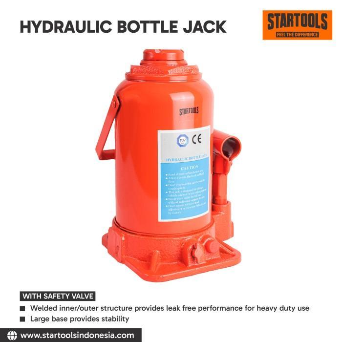 STARTOOLS Hydraulic Bottle Jack 100 Ton / Dongkrak Botol 100 Ton