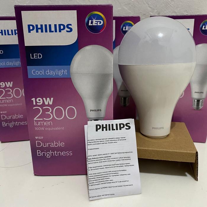 Lampu Bohlam Philips Led 19Watt fitting E27 - Putih