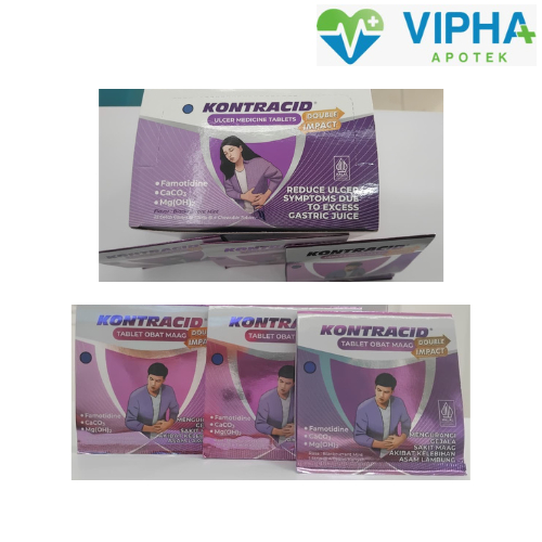 Kontracid 4 Tablet Obat Maag Gerd Asam Lambung