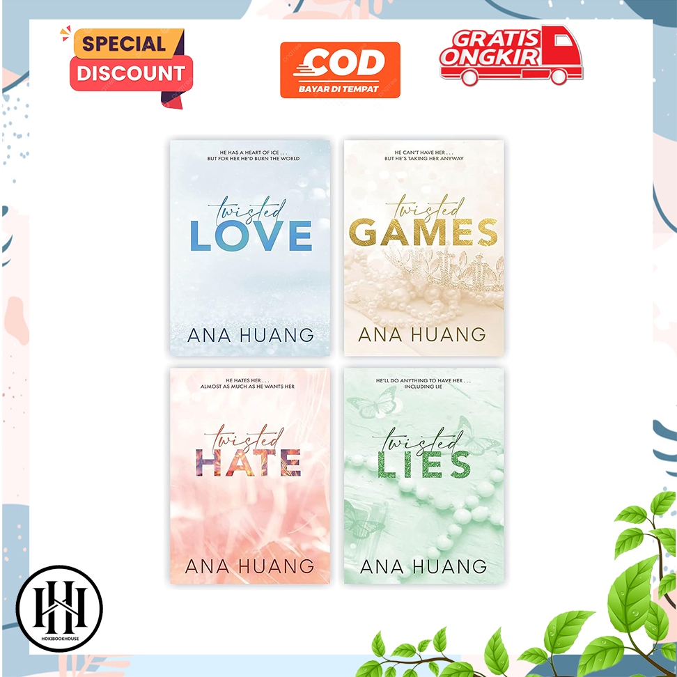 Twisted Love Twisted Games Twisted Hate Twisted Lies - Ana Huang (English) - hokibook house