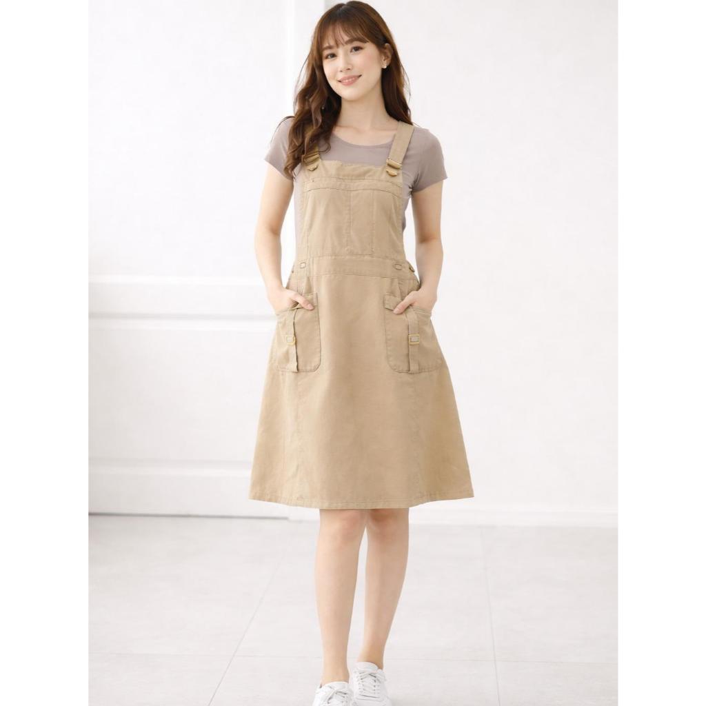 Pasolex Overall Ciara 2209 Midi Overall Dress