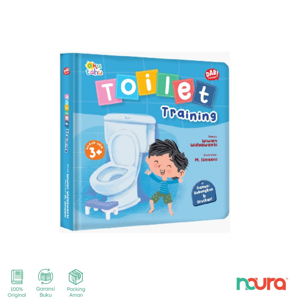Toilet Training - Buku Cerita Anak Boardbook - Belajar Toilet Training Sejak Dini - DAR Mizan
