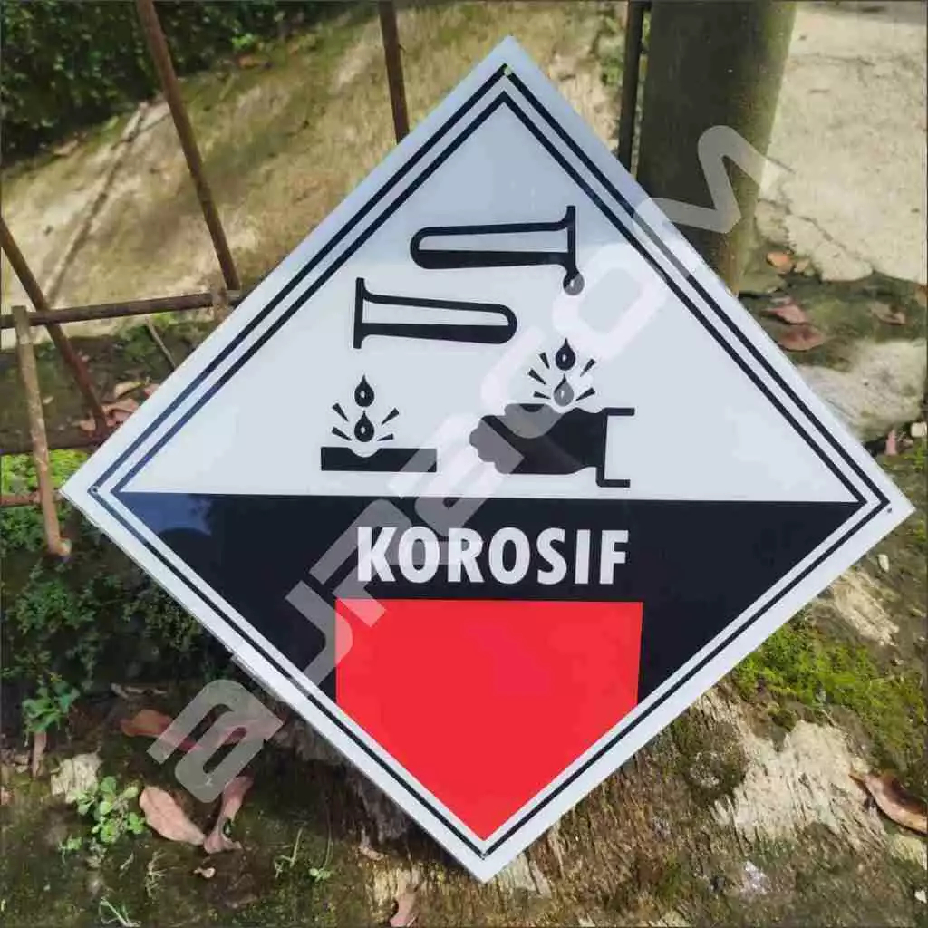 Akrilik Sign Logo Limbah Korosif ( A59 )