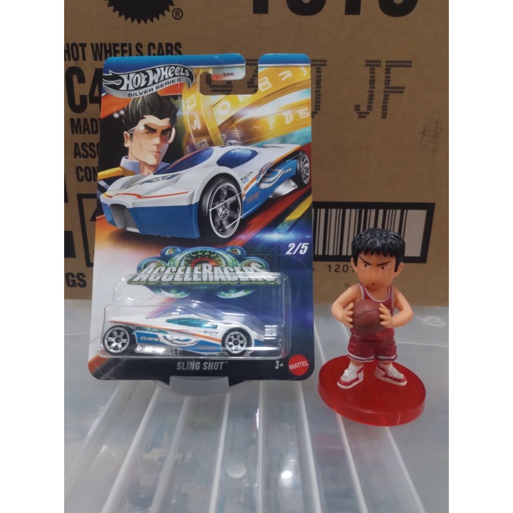 Hot Wheels Sling Shot Acceleracers (Baca Deskripsi)