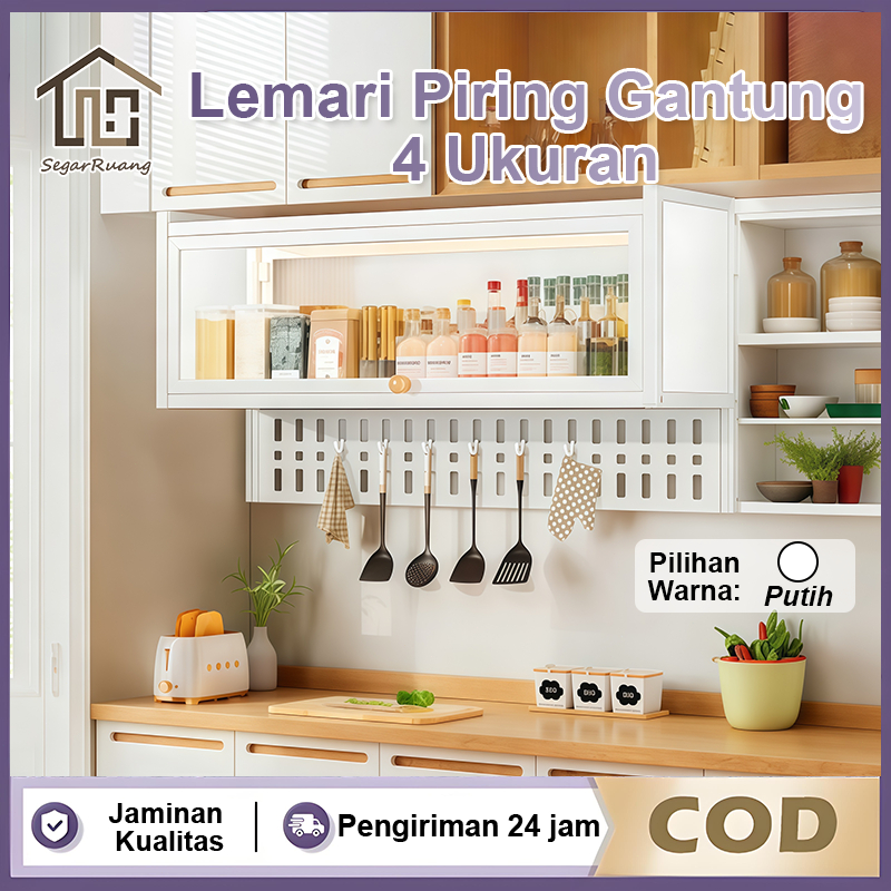 Lemari Dapur Stainless Minimalis Rak Gantung Dinding Dapur Kabinet Dapur Atas Lemari Kabinet