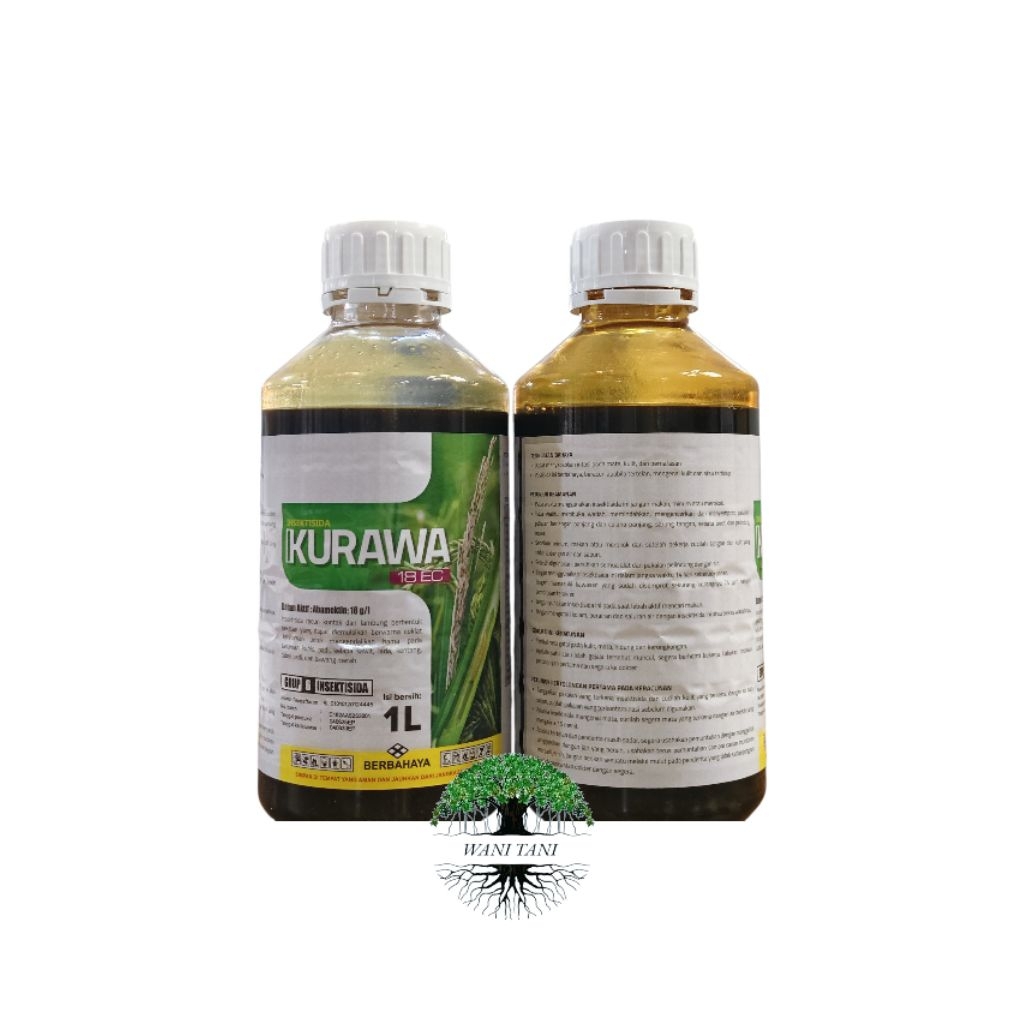 INSEKTISIDA KURAWA 18EC 1L Bahan aktif ABAMECTIN 18g/l mengendalikan berbagai jenis hama pada tanama