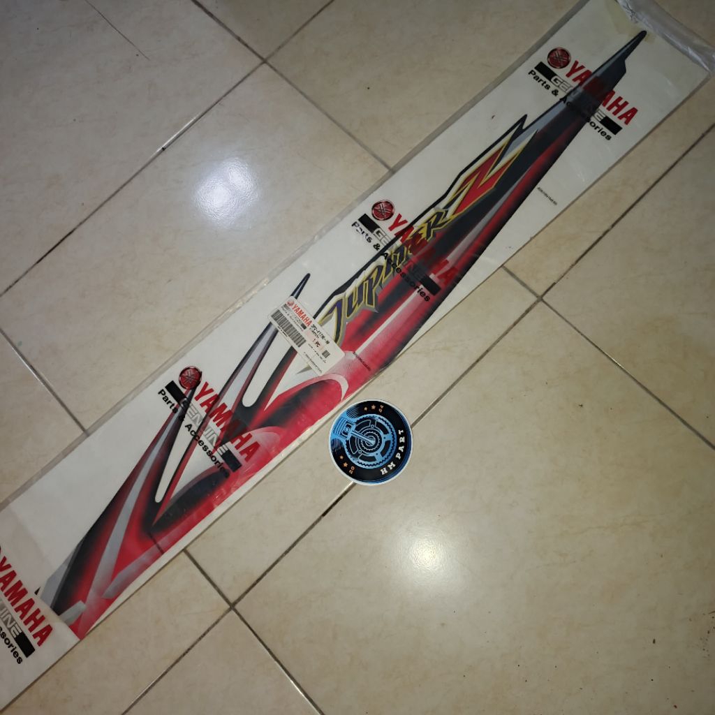 striping body Yamaha Jupiter New Kiri ori code part 2P2-F173E-30