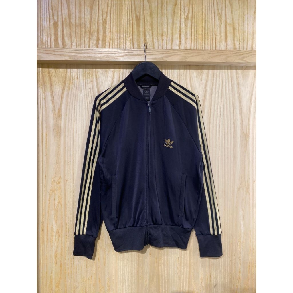 Tracktop Jacket Adidas Superstar Black Gold