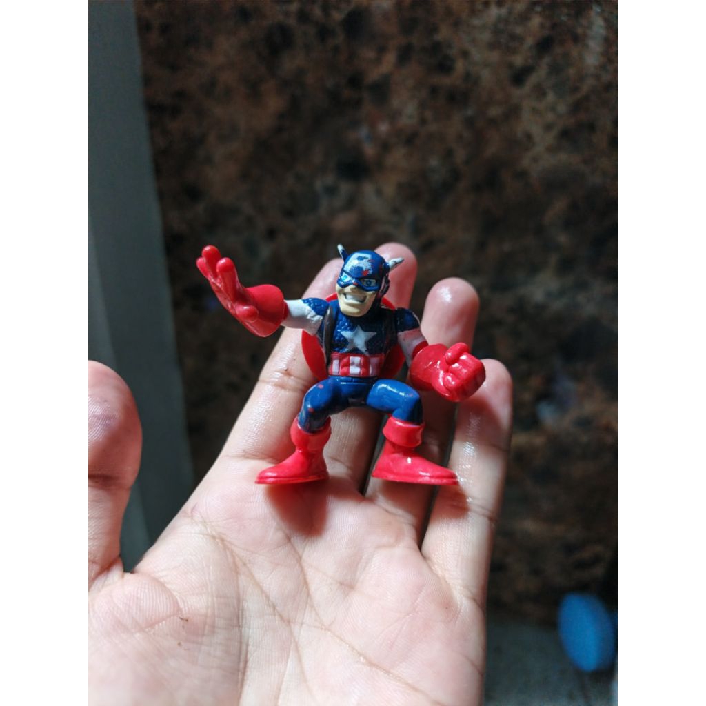 figure super hero squad captain america