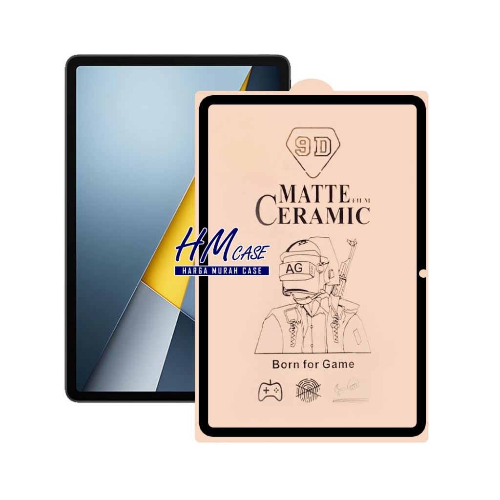 Antigores Poco Pad M1 Poco Pad X1 Poco Pad 12.1 Ceramic Matte Antigores Anti Minyak Poco Pad M1 Poco