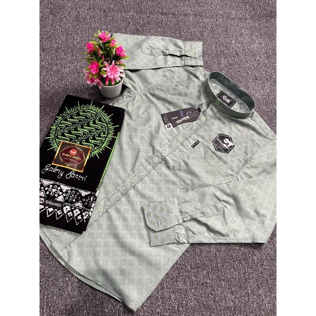 Kemko Madinah Premium Set Sarung Batik Anak Series