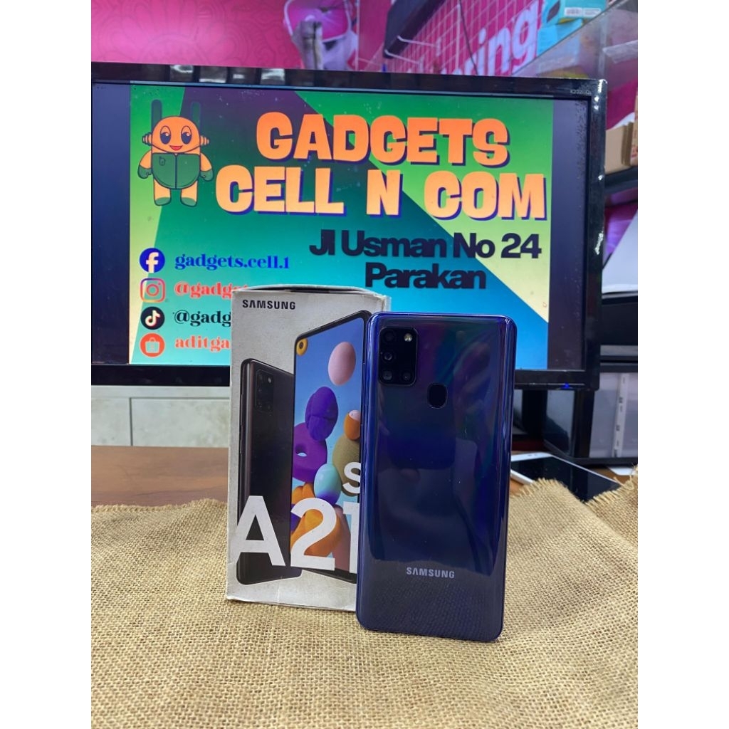 Samsung A21s 6/128 GB - Bekas Bergaransi