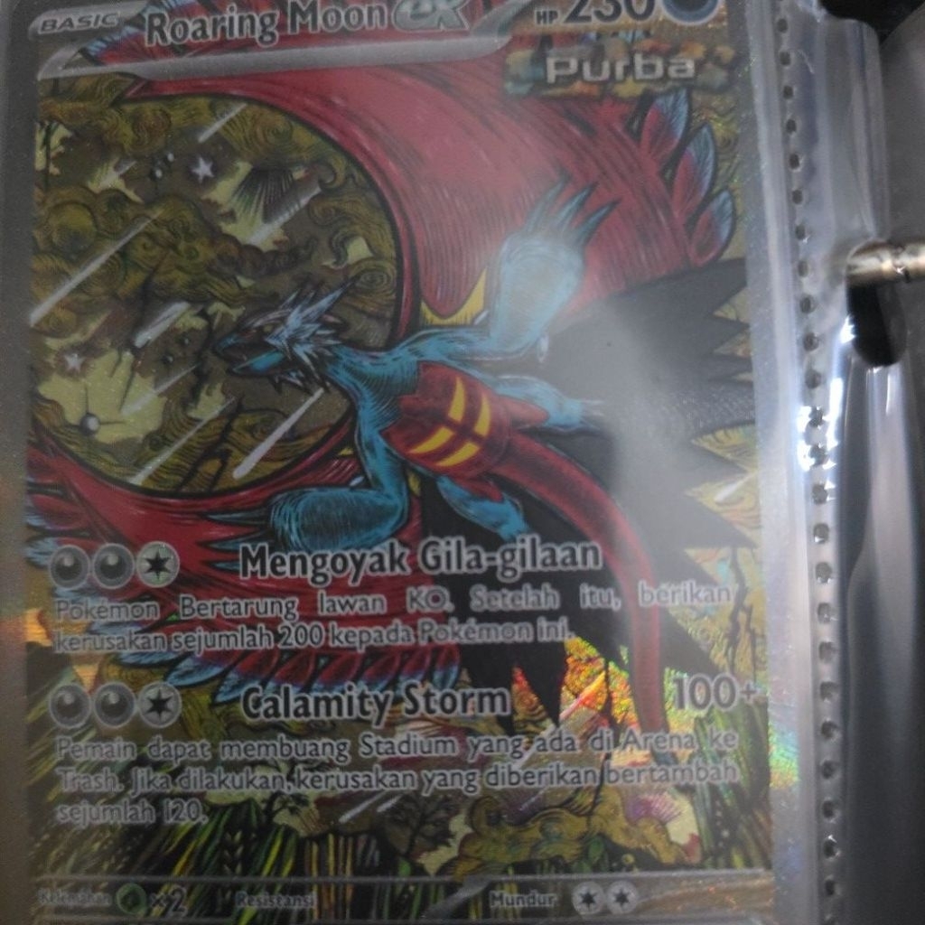 Pokemon TCG - Pokemon TCG - Terastal - Roaring Moon - SAR - Indo