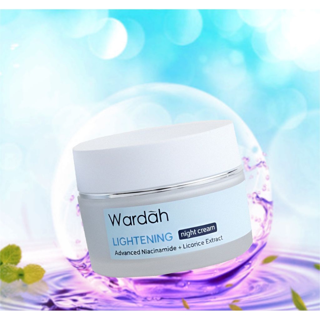 Wardah Lightening Krim 'Malam' Pencerah Kulit