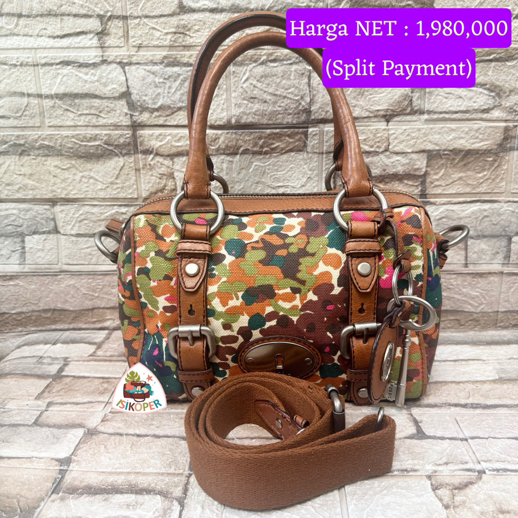 579# NET-Preloved Fossil Maddox Speedy Small FullSet