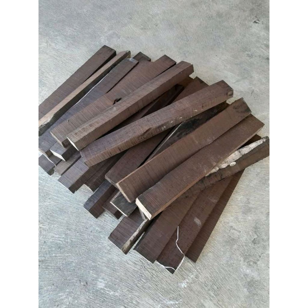 balok kayu galih kelor Hitam super full