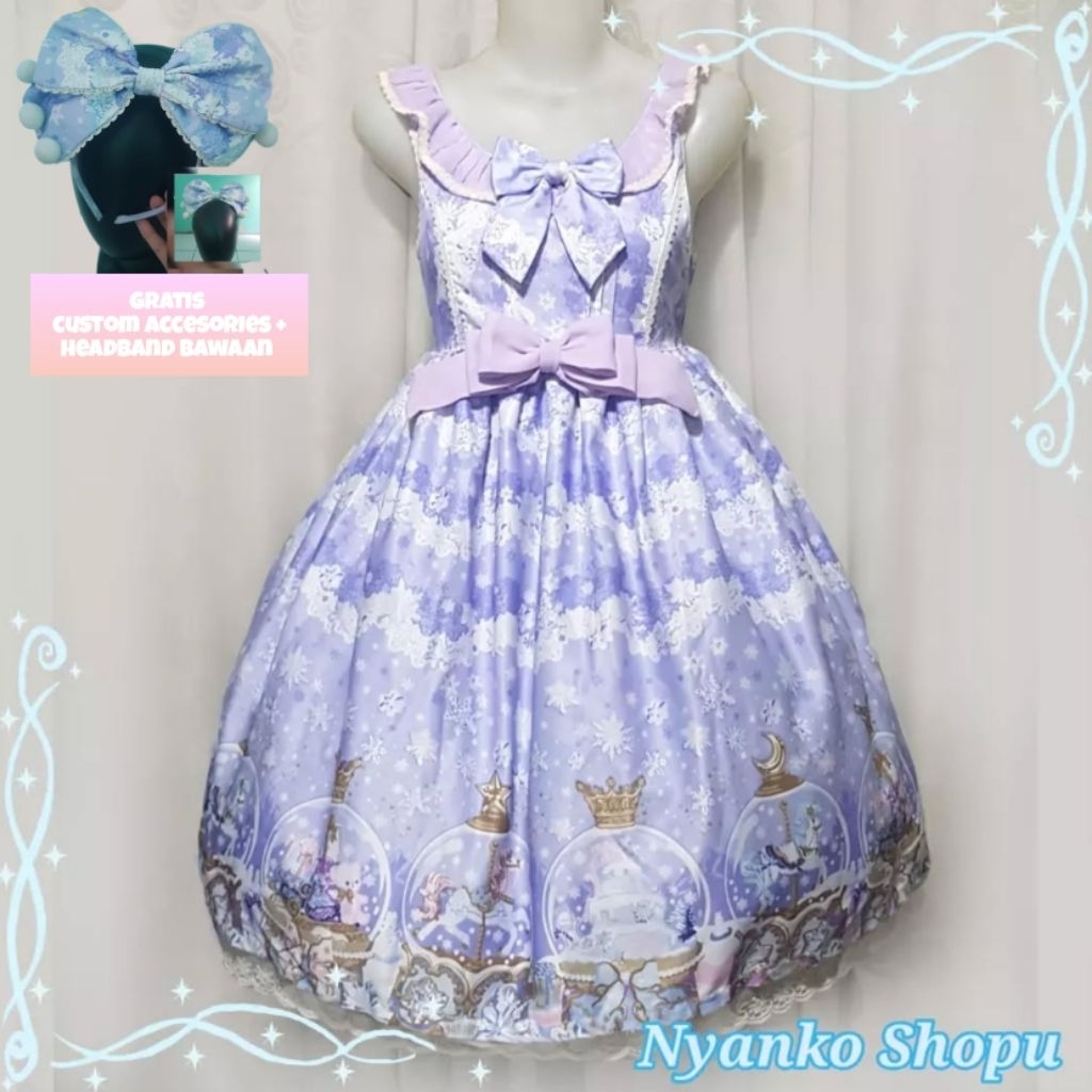 Replica Angelic Pretty Sugar Dream Dome Japan Lolita Dress by Coso Purple edition