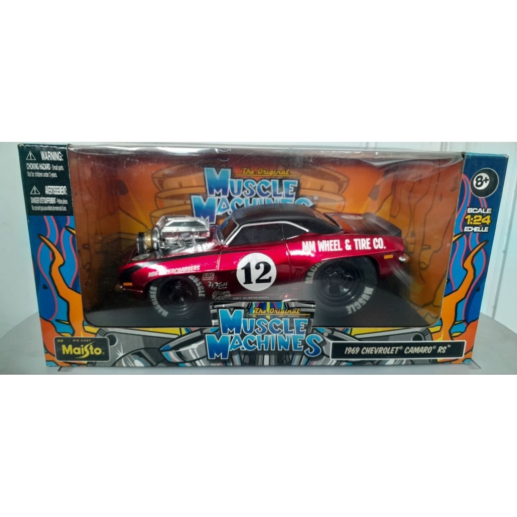 maisto muscle machines chevrolet camaro rs 1:24 1/24 1 24