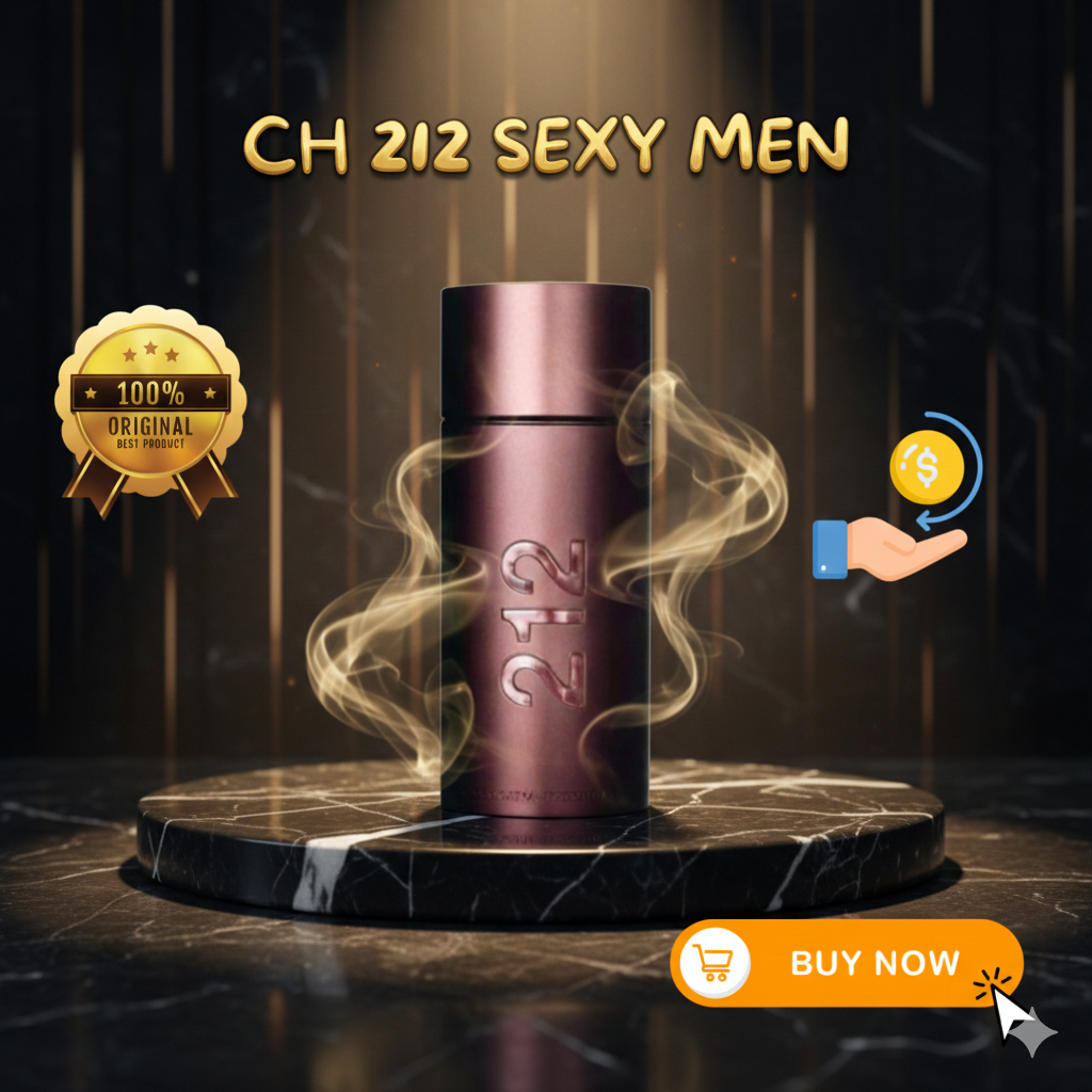 Parfum Ch 212 Sexy Men 100ml original